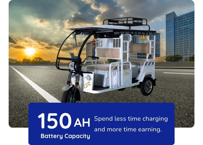Battery Capacity 150 AH